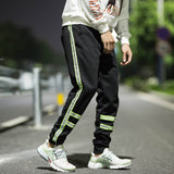 Men's street reflective sweatpants