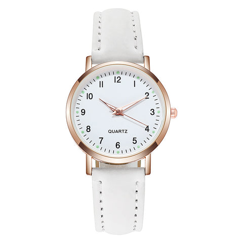 Casual Simple Digital Retro Ladies Quartz Watch