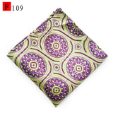 British Business Polyester Yarn Jacquard Small Square Towel