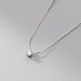 Women's Simple Snake Bones Chain Necklace