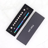 Stress Reducer Relief Toys Gift Box funny black golden kits Fidget magnetic polar pen with stylus ball pen - UNBEATABLE STORE