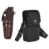 Men's Multi-functional Outdoor Portable Fashion Leather Belt Bag