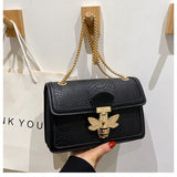 Fashionable Stylish Chain Shoulder Trendy Retro Messenger Bag