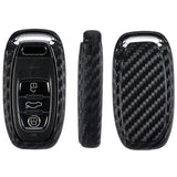 Car new carbon fiber silicone key case