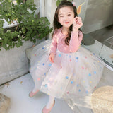 Girls dresses pettiskirt