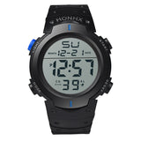 HONHX Male And Female Students Large Screen Electronic Watch 9001-1