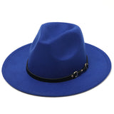 Casual Personality Jazz Hat All-match Woolen Big Brim