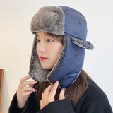 Men's Thickened Plus Velvet Ear Protection Hat