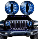 Beast Eye Headlight Decal Decoration