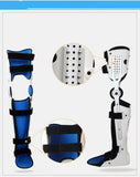 Fixed Hard Knee Ankle Foot Brace Orthosis Thigh Knee Knee Calf Ankle Fixed Bracket Brace