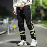 Men's street reflective sweatpants