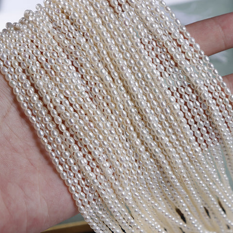 Natural Freshwater Pearl Fine Chain Jewelry Material