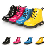 New Children's Martin Boots Korean Version Boys' Short Boots