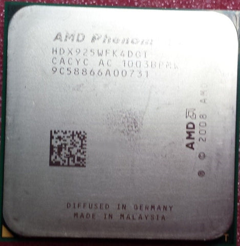 Quad-core CPU processor