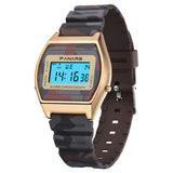 Slim Watch Square Student Camouflage