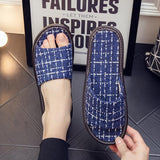 Men's And Women's Non-slip Home Floor Cotton Slippers