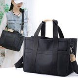 Ladies' Thickened Canvas Multifunctional Handbag