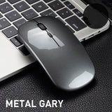 Factory direct businessthin wireless mouse + mobile U disk + pen three pieces of office gift custom-made LOGO - UNBEATABLE STORE