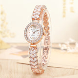 Watch Bracelet Quartz Full Star Diamond Women's Watch