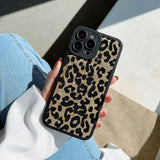 Leopard Glitter Plush For Mobile Phone Case Silicone All-Inclusive Anti-Drop