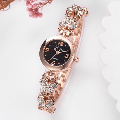 Diamond Watch Strap Exquisite Small Dial Ladies Quartz