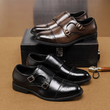 Low-top Leather Shoes Fashion British Style Business Formal Wear Casual Men's Shoes