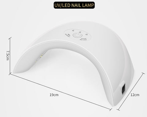 Nail phototherapy machine dryer