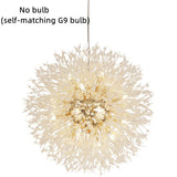 Dandelion Crystal Chandelier Restaurant Bedroom Clothing Shop Lighting