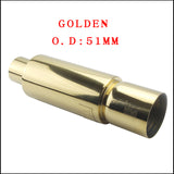 Car Motorbike Exhaust Systems Muffler Tip Universal Stainles