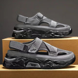 Men's Summer Platform Lightweight Non-slip Breathable Mesh Sandals