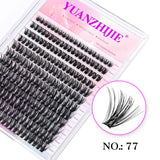 DIY Self-grafting Segmented Eyelashes Thick Natural Light Without Feeling