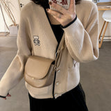 Autumn And Winter Korean Style Crossbody Saddle Bag Fashion