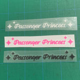 Passenger Princess Special Car Stickers Decorative Reflective