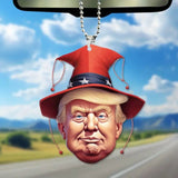 Creative Personality Trump Acrylic Pendant Backpack Ornaments