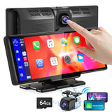 Dash Cam Dual Camera Touch Screen Carplay Car Navigation System Cross-border HD Car Navigation System