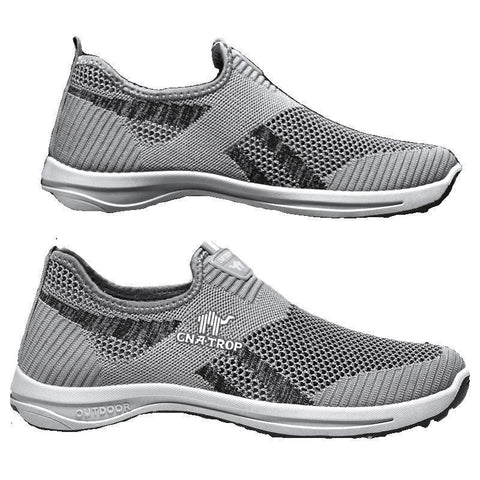 Versatile Casual Daddy's Shoes Men's Sports Lightweight Hiking Shoes Mesh