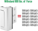 Child Safety Door Reinforced Lock With 3 Inches Stop Aluminum Alloy Hinge Upgrade Night Lock - UNBEATABLE STORE