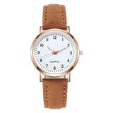 Casual Simple Digital Retro Ladies Quartz Watch