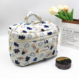 Women's Fashion Personalized Flower Cosmetic Bag