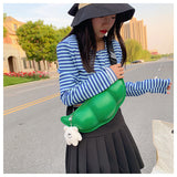 Pea Shoulder Pu Sling Fashion Messenger Bag