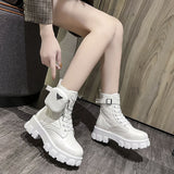 Female British Style Fashion Martin Boots