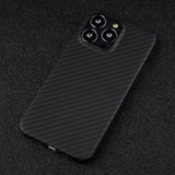 Real Carbon Kevlar Fiber Protective Mobile Phone Case