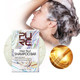 Hand-extracted shampoo soap