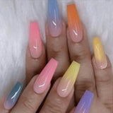 Flat Head Nail Fake Nail Patch Wear Manicure Finished Product