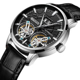 Men's Mechanical Automatic Double Tourbillon Watch Waterproof