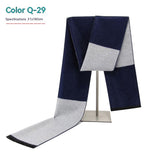 Men's Striped Winter Warm Artificial Cashmere Scarf