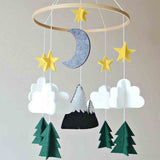 Felt Ornaments Felt Crib Pendant Wind Chimes