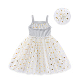 Girls Fashion Casual Halter Mesh Dresses