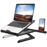 New Laptop Stand Multifunctional Folding Lift Portable Laptop Stand Monitor Increase Rack Aluminum Alloy Base - UNBEATABLE STORE