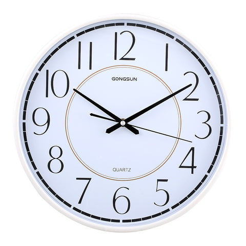 Wall Clock Office Simple Nordic Atmosphere Home Fashion Creative Bedroom Round Clock - UNBEATABLE STORE